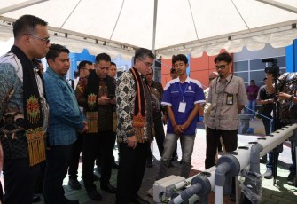 Menaker Yassierli saat mengunjungi BPVP Banda Aceh, Kamis (25/9)