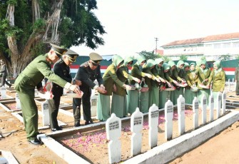 Ziarah rombongan Kodim 0802 Ponorogo 