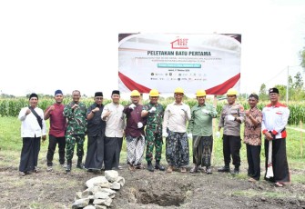 Groundbreaking 800 Kopdes Merah Putih di Kabupaten Ponorogo 