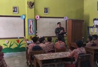 Wasbang anak usia dini di wilayah desa binaan 