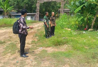 Peninjauan lokasi pembangunan KDKMP