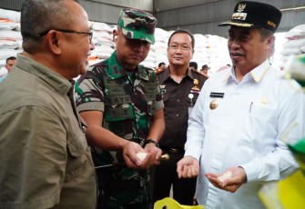 Dandim Madiun Bersama Forkopimda saat Pantau Stabilisasi Harga Sembako