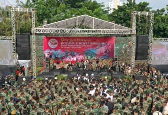 Kodam I/Bukit Barisan Gelar Syukuran HUT ke-75 
