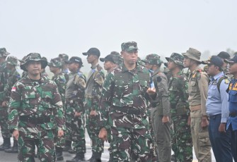 Danlanud RSA Natuna Pimpin Upacara Pembukaan Latihan Survival Dasar Punai Sakti 25