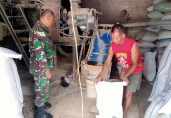 Peninjauan penggilingan padi di wilayah desa binaan 