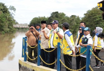 Menteri Dody Memastikan Bendung Argoguruh Siap Dukung Swasembada Pangan 
