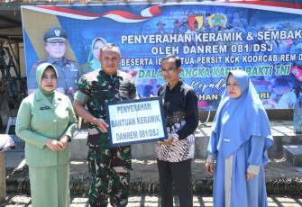 Korem 081/DSJ saat ini tengah merenovasi Panti Asuhan Citra Diri di Pacitan. Danrem 081/DSJ, Kolonel Arm Untoro Hariyanto