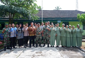 Pesan Dandim Pacitan Saat Kunker Di Koramil: Kodim Terbuka 1x24 jam Jika Ada Permasalahan