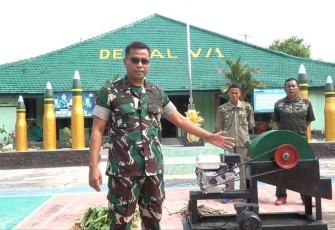 Dandenpal V/1 Madiun Mayor Cpl Risky Zein