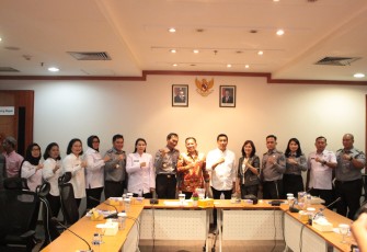 Poto Bersama Usai RDP Dilakukan Oleh Direktorat Jenderal Imigrasi Sumut Bersama Komisi A DPRD Sumatera Utara.