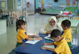 Anak-anak TK Akbar Bogor