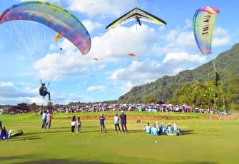 Jambore Paralayang Sumbar I 2025 di Kabupaten Lima Puluh Kota