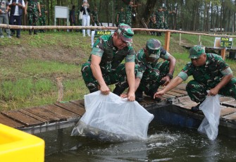Kasad Apresiasi Inovasi Ketahanan Pangan di Bangka Botanical Garden