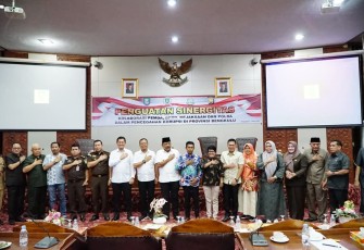 Pemprov Bengkulu Komitmen Wujudkan Pemerintahan Bersih Tanpa Korupsi