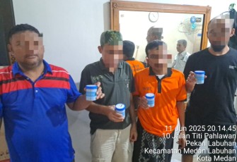 Rutan Labuhan Deli Lakukan Kegiatan Penggeledahan Blok Hunian Secara Rutin.