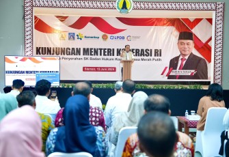 Menteri Koperasi (Menkop) Budi Arie Setiadi mengapresiasi Pemerintah Provinsi DI Yogyakarta