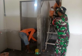 Rehab Mushola di wilayah desa binaan 