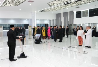 Wamen ATR BPN Lantik Pejabat Struktural dan Fungsional