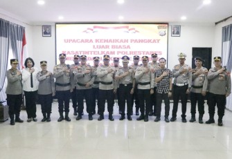 Intelkam Polrestabes Medan Dihadiahi Pangkat Kombes 