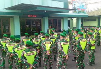 Kodim 0803/Madiun Gelar Siaga Pengamanan Suran Agung