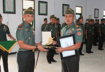 Kodim Trenggalek Lepas Kapten Zaenal Tradisi Korps Raport Warnai Langkah Pengabdian Baru