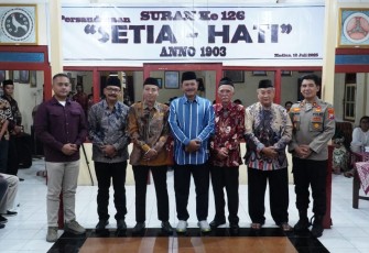 Dandim 0803/Madiun Hadiri Peringatan Suran 2025 Persaudaraan SH 1903