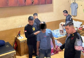 Razia rutin di Rutan Kelas I Medan 