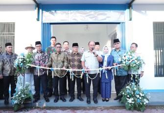 Menteri Desa dan Pembangunan Daerah Tertinggal (Mendes PDT) Yandri Susanto menghadiri launching dan peresmian 17 unit Satuan Pelayanan Pemenuhan Gizi (SPPG) di wilayah Kabupaten Serang, Jumat (22/8/2025) 