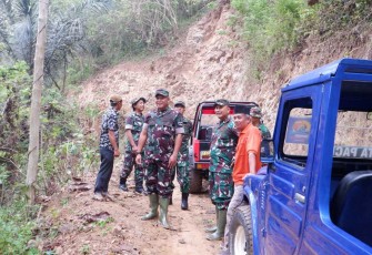 Peninjauan lokasi TMMD ke 126 Kodim 0801/Pacitan