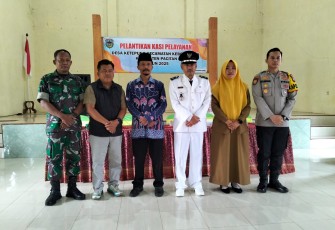 Pelantikan Perangkat Desa Ketepung