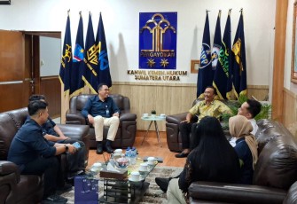 Garuda Indonesia Jalin Kunjungan Kerja dengan Kanwil Kemenkum Sumut