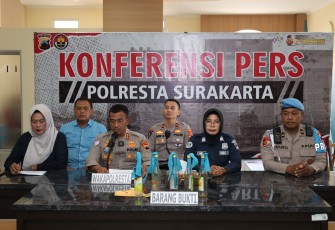 Polresta Surakarta Amankan Tiga Anak yang Diduga Membawa Bom Molotov Saat Unjuk Rasa