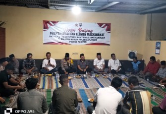 Lesehan Kamtibmas Wilayah Desa Binaan