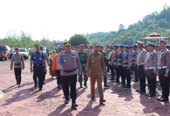 Polres Lingga Gelar Apel Kesiapsiagaan Bencana