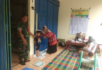 Posyandu balita wilayah binaan 