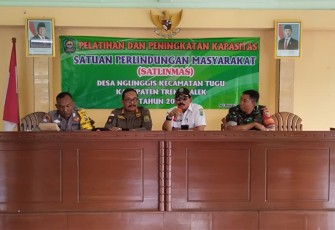 Pembekalan keamanan wilayah desa binaan 