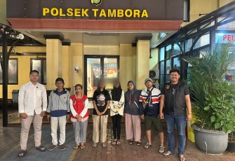 Polsek Tambora Temukan Anak yang Tinggalkan Rumah dalam Waktu Singkat
