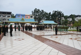 Kodim 0315 Ziarah di TMP Pusara Bakti Tanjungpinang