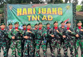 Satgas Pamtas Hadir Peringati Hari Juang Kartika di Atambua