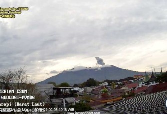 Erupsi Gunung Marapi Sumatera Barat 
