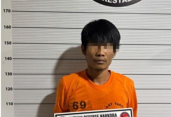 Pelaku Pengedar Narkotika Berhasil Ditangkap Sat Reserse Narkoba Polrestabes Medan.