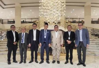Delegasi Indonesia dalam pertemuan tahunan IsDB 2025 di Aljazair 