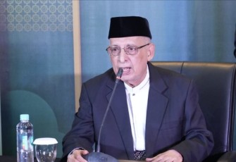 Ketua MUI Abdullah Jaidi 