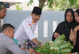 Kegiatan Pasar Murah di Gelar Rutan Pangkalan Brandan