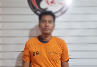 Diduga Pelaku Pengedar Narkotika Jenis Sabu di Kec.Medan Sunggal.