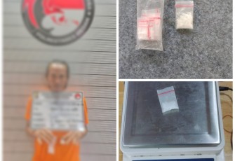Diduga Pelaku Pengedar Narkoba Ditangkap Petugas Polrestabes Medan.