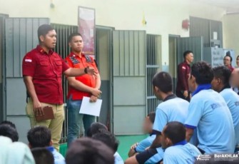 Rutan Pangkalan Brandan Gelar Lomba Kebersihan Kamar Hunian Warga Binaan.
