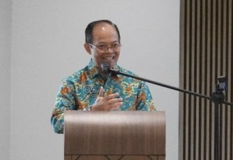 Kepala Badan Bahasa Hafidz Muksin 