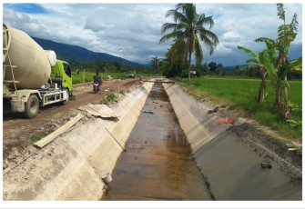 Proyek Irigasi D.I Air Ketahun Dongkrak Produktivitas Pertanian Lebong 