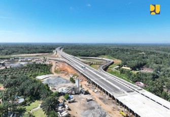 Interchange Ness Muara Jambi Hampir Rampung, Waktu Tempuh ke Kota Jambi Cepat